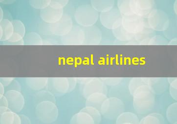 nepal airlines